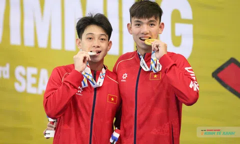 Bảng tổng sắp huy chương SEA Games 33 sau ngày thi đấu 12/12