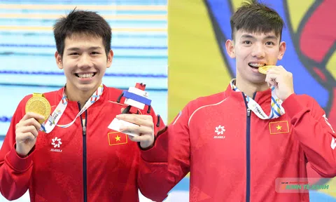 Bơi lội Việt Nam có thêm 2 tấm huy chương vàng trong ngày thi đấu thứ ba