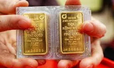 Vàng miếng, vàng nhẫn đồng loạt giảm sâu