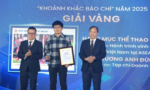 Phóng viên Tạp chí Doanh nghiệp và Kinh tế xanh đạt giải Vàng ảnh "Khoảnh khắc Báo chí" 2025