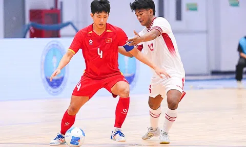 Thất bại trước Indonesia ở bán kết, đội tuyển Futsal U19 Việt Nam tham dự trận tranh hạng Ba