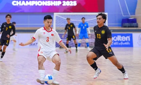 Thất bại đáng tiếc trong loạt sút luân lưu, Futsal U19 Việt Nam bỏ lỡ tấm huy chương đồng