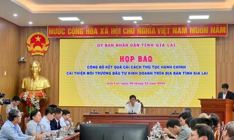 Gia Lai đứng thứ 2 cả nước về chỉ số phục vụ người dân và doanh nghiệp