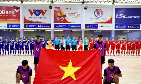 Lễ khai mạc giải Futsal nữ Vô địch quốc gia 2025 tổ chức tại TP. Hồ Chí Minh