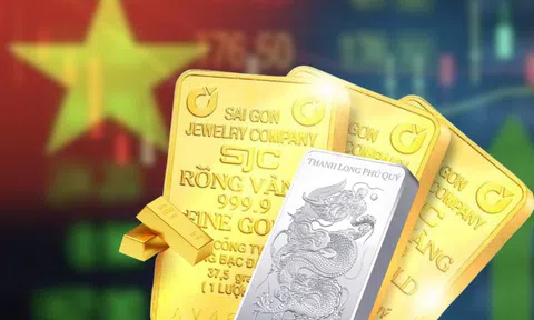 Giá bạc giảm, vàng chững lại