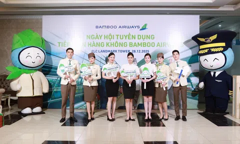 Bamboo Airways sẽ tuyển dụng 1000 tiếp viên hàng không từ 2026