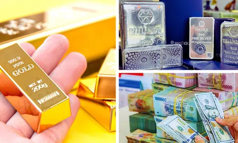 Giá vàng miếng SJC lên 162 triệu đồng/lượng, bạc vượt mốc 86 triệu đồng/kg