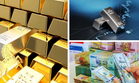 Giá bạc tiếp tục tăng mạnh, vàng tạm đứng yên