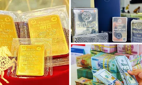 Giá vàng đi ngang phiên cuối tuần, bạc giảm nhẹ sau tuần tăng sốc