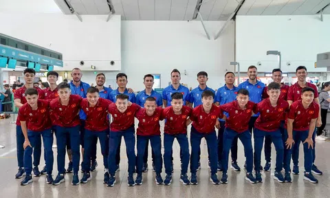 Đội tuyển futsal Việt Nam lên đường tham dự Vòng chung kết giải vô địch Futsal châu Á 2026