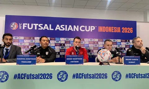 Đội tuyển futsal Việt Nam sẽ tập trung thi đấu từng trận