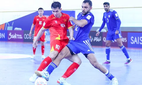 Ngược dòng đánh bại Kuwait, đội tuyển futsal Việt Nam khởi đầu thuận lợi