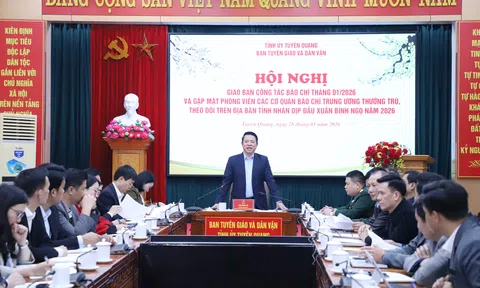 Báo chí là kênh thông tin quan trọng góp phần quảng bá hình ảnh cho tỉnh Tuyên Quang