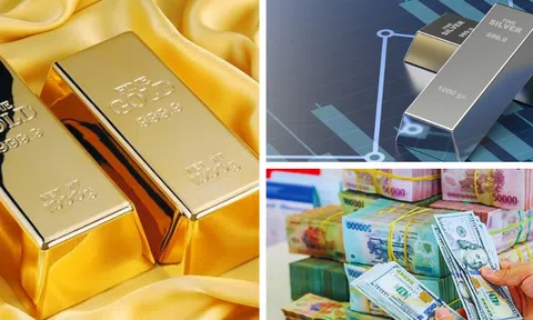 Giá vàng lên vượt mốc 190 triệu đồng/lượng, bạc lập đỉnh mới
