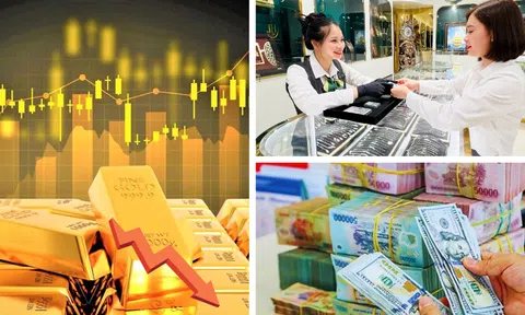 Giá vàng giảm thêm 3,4 triệu đồng/lượng, bạc lao dốc