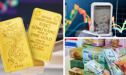 Giá vàng bạc cùng “ấm” lên
