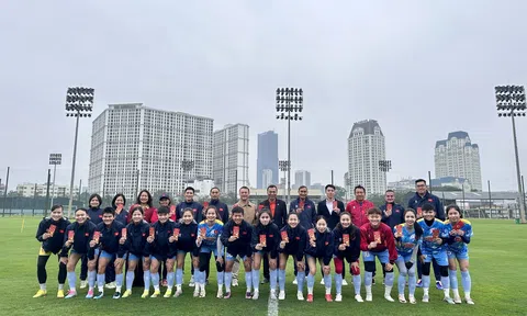 Đội tuyển nữ Việt Nam hội quân luyện tập ngày mồng 2 Tết Bính Ngọ 2026