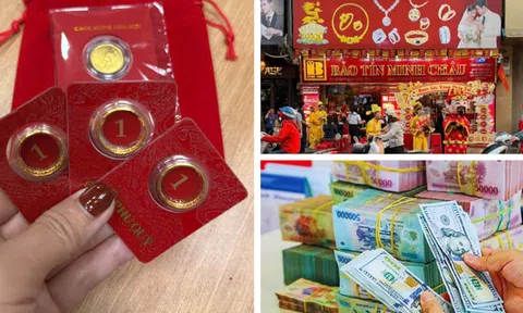 Giá vàng biến động nhẹ, bạc tăng tốc sau ngày vía Thần Tài