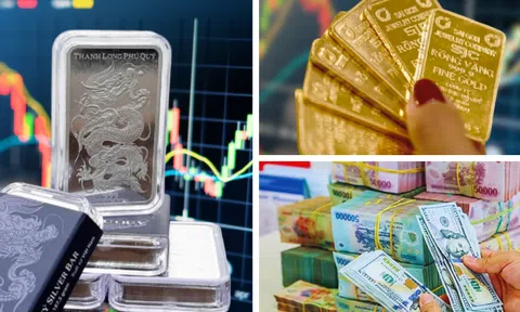 Giá vàng bạc cùng đi lên