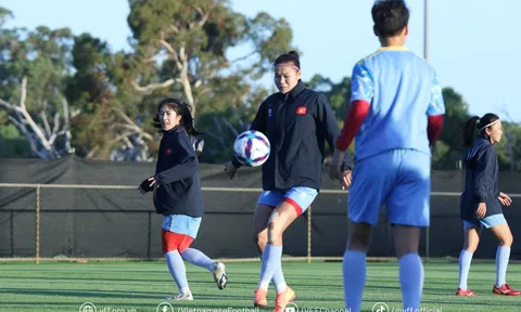 Đội tuyển nữ Việt Nam tích cực luyện tập tại Australia