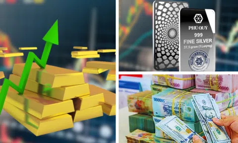 Giá vàng áp sát mốc 189 triệu đồng/lượng, bạc giảm nhẹ