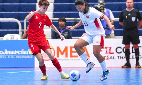 Đánh bại Indonesia, đội tuyển futsal nữ Việt Nam giành huy chương đồng giải Đông Nam Á