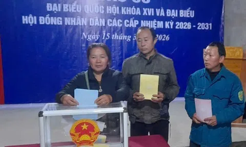 Xã Pha Long (Lào Cai): Địa phương hoàn thành bỏ phiếu bầu cử sớm nhất tỉnh