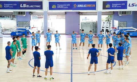 Đội tuyển futsal Việt Nam hội quân tập luyện cho giải vô địch Futsal Đông Nam Á 2026