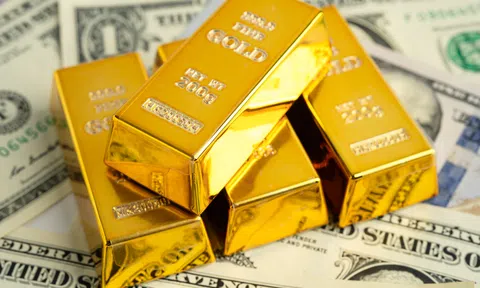 Giá vàng nhích lên, tỷ giá USD giảm nhẹ