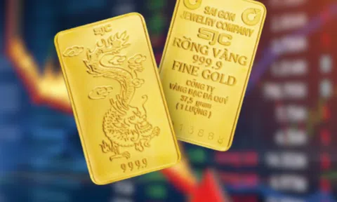 Giá vàng giảm mạnh gần 5 triệu/lượng, tỷ giá USD tiếp đà đi lên