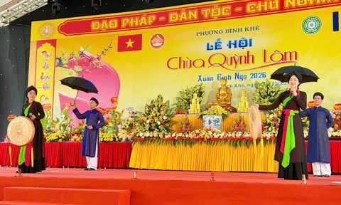 Quảng Ninh: Khai hội chùa Quỳnh Lâm xuân Bính Ngọ 2026