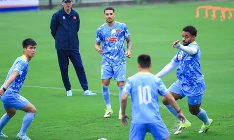 Đội tuyển Việt Nam chính thức bước vào đợt luyện quân tháng 3/2026