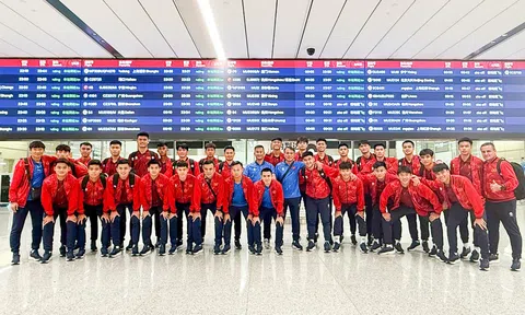 U23 Việt Nam sang Trung Quốc, bắt đầu hành trình tham dự CFA Team China 2026