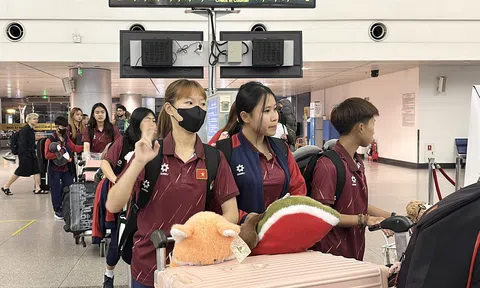U20 nữ Việt Nam có mặt tại Thái Lan, sẵn sàng tham dự giải vô địch U20 nữ châu Á 2026