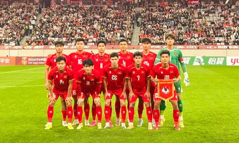 U23 Việt Nam hoàn tất hành trình tại giải giao hữu CFA Team China Tây An 2026