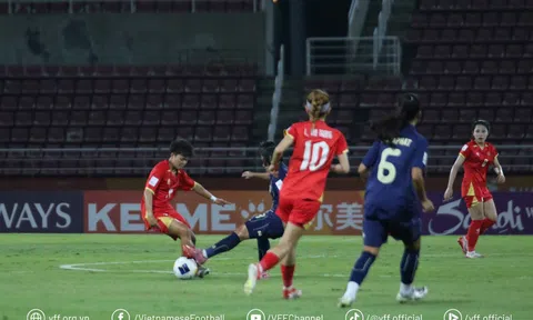 U20 nữ Việt Nam không thể vượt qua đội chủ nhà Thái Lan ở lượt trận thứ hai