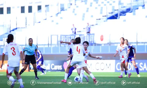 Thất bại trước Nhật Bản, đội tuyển U20 nữ Việt Nam dừng bước tại Tứ kết giải châu Á