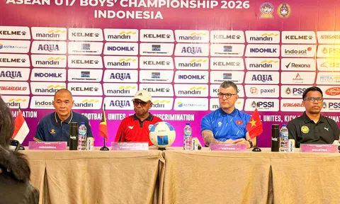 Họp báo trước thềm giải vô địch U17 Đông Nam Á 2026