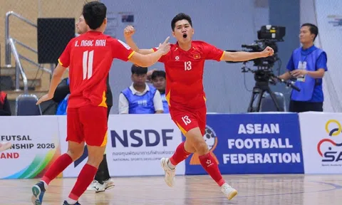 Thắng đậm Australia, đội tuyển futsal Việt Nam giành huy chương đồng giải Đông Nam Á