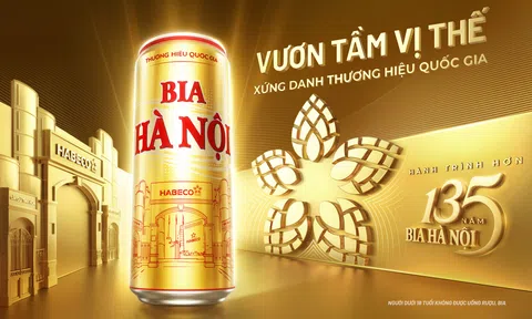 Bia Hà Nội: Ra mắt phiên bản lon sleek, tiếp nối hành trình 135 năm vươn mình của một thương hiệu quốc gia