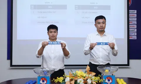 Kết quả bốc thăm chia bảng giải Bóng đá nữ Cúp Quốc gia 2026