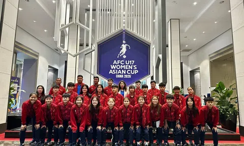 U17 nữ Việt Nam sang Trung Quốc, bắt đầu tham dự Vòng chung kết U17 nữ châu Á 2026