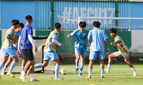 U17 Việt Nam sẵn sàng cho trận ra quân gặp U17 Yemen