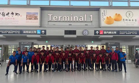 Đội tuyển U19 Việt Nam lên đường sang Nhật Bản tập huấn và thi đấu giao hữu