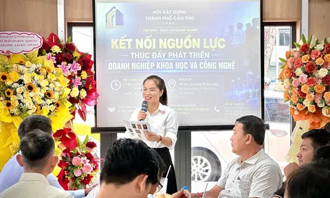 Tạo động lực mới cho doanh nghiệp KH&CN từ chương trình của Hội Xây dựng thành phố Cần Thơ