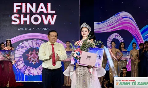 Nguyễn Anh Thư đăng quang Hoa khôi Miss DNC 2026