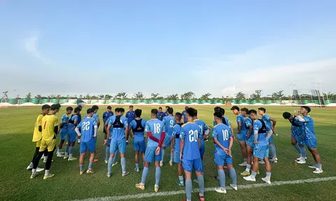 U19 Việt Nam sẵn sàng cho trận mở màn giải vô địch U19 Đông Nam Á 2026