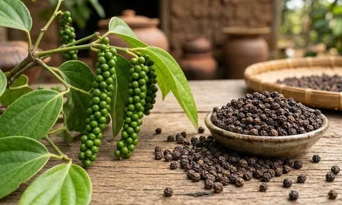 Giá tiêu hôm nay 8/6/2026: Cập nhật giá tiêu trong nước, thế giới