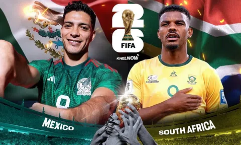 VTV3, VTV6 Trực tiếp bóng đá Mexico vs Nam Phi , World Cup 2026 2h00 ngày 12/06