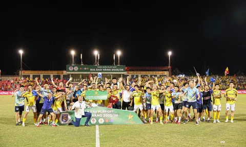 CLB Bắc Ninh thăng hạng lên chơi tại giải vô địch quốc gia V.League 1 2026/27